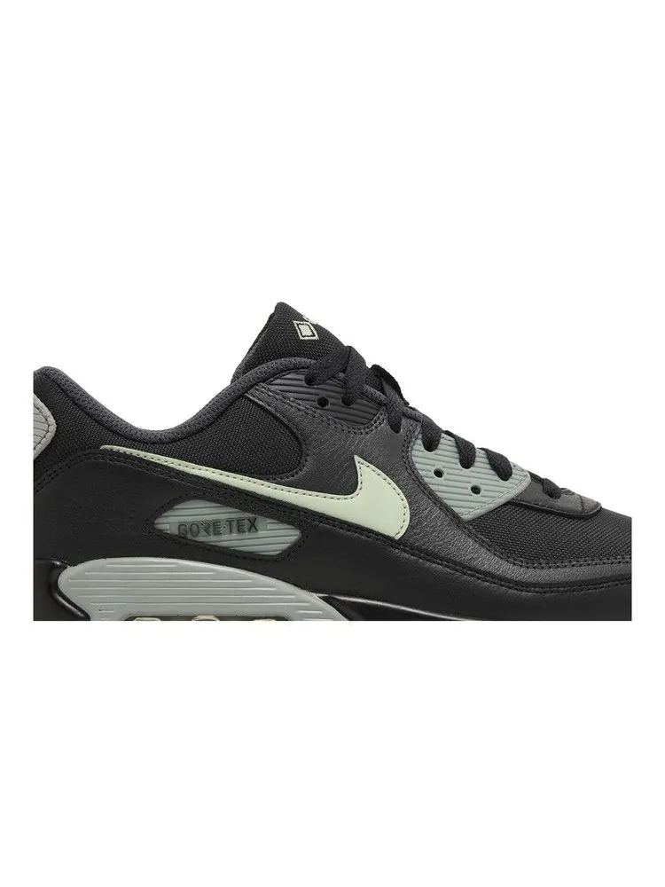 Кроссовки Nike Air Max 90 GORE-TEX 'Black Honeydew' — изображение 3 из 9, черный///зеленый