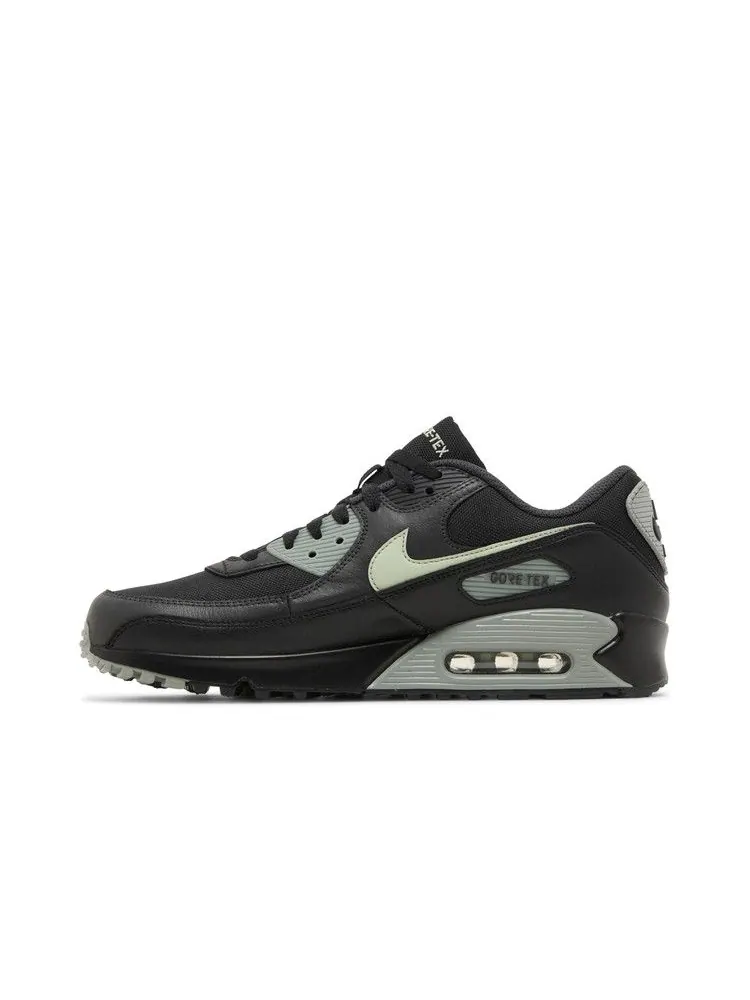Кроссовки Nike Air Max 90 GORE-TEX 'Black Honeydew' — изображение 4 из 9, черный///зеленый