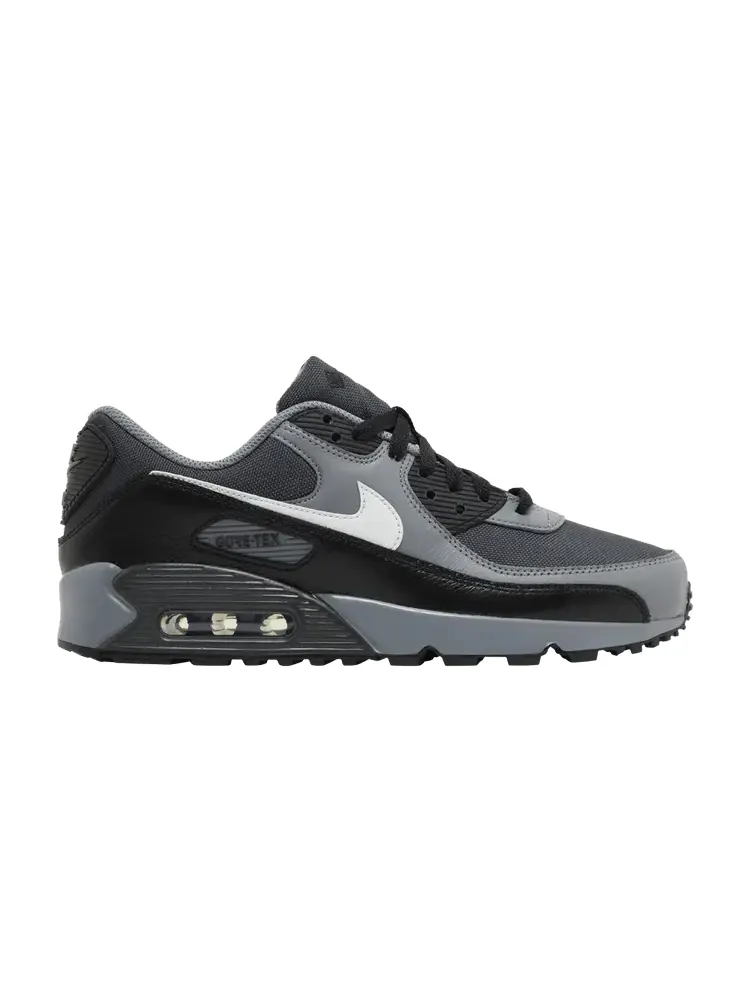 Кроссовки Nike Air Max 90 GORE-TEX 'Dark Smoke Grey' — изображение 1 из 9, темный серый/белый