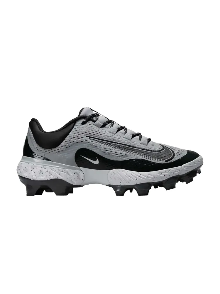 Кроссовки Alpha Huarache Elite 4 Low MCS 'Wolf Grey Dark Smoke Grey' — изображение 1 из 1, серый темный серый