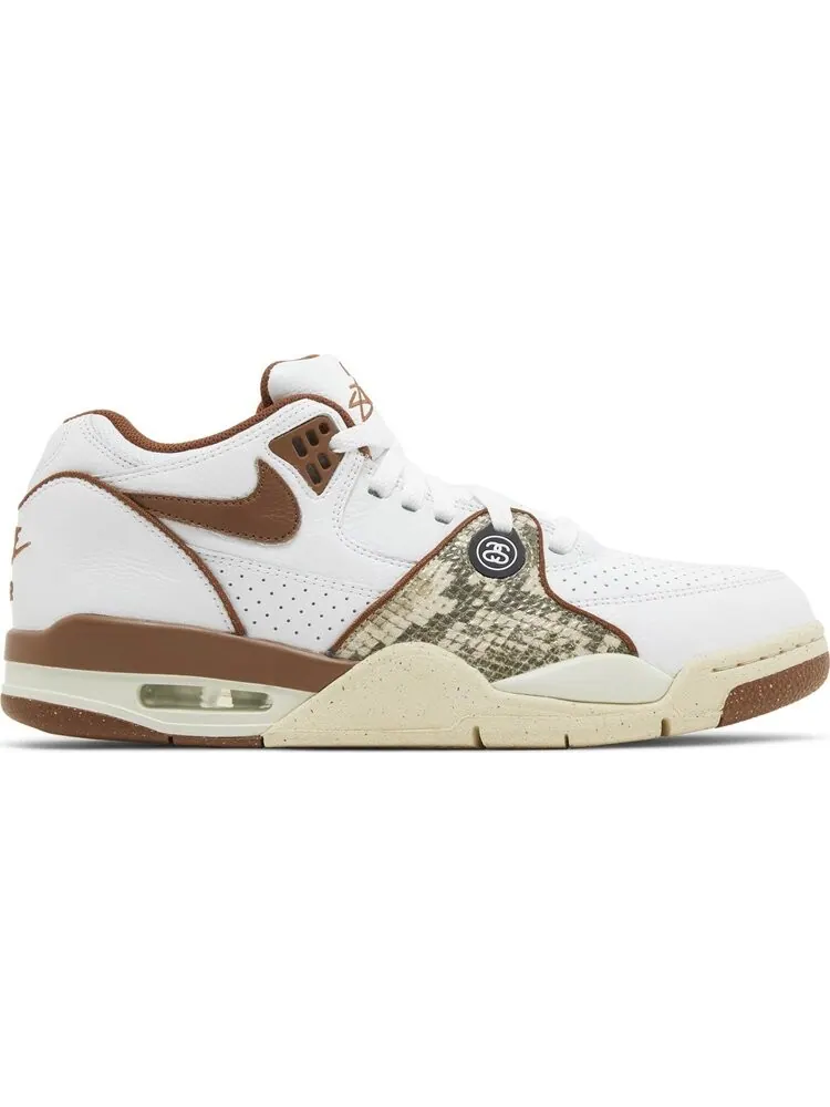 Кроссовки Stussy x Air Flight 89 Low SP 'Pecan' — изображение 1 из 4, белый