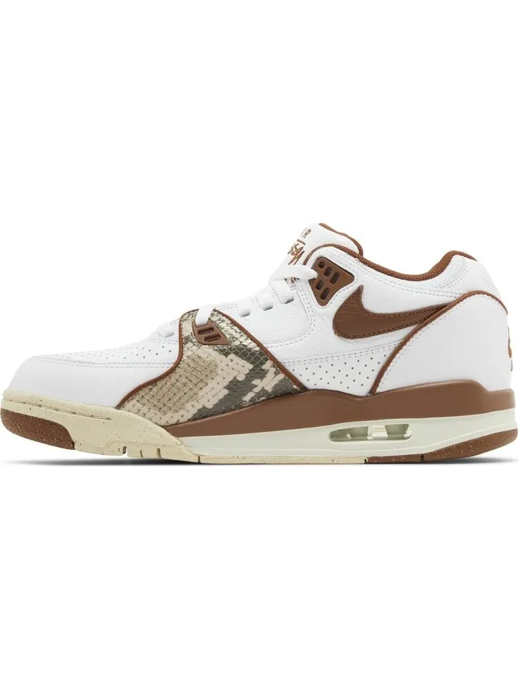 Кроссовки Stussy x Air Flight 89 Low SP 'Pecan' — изображение 3 из 4, белый