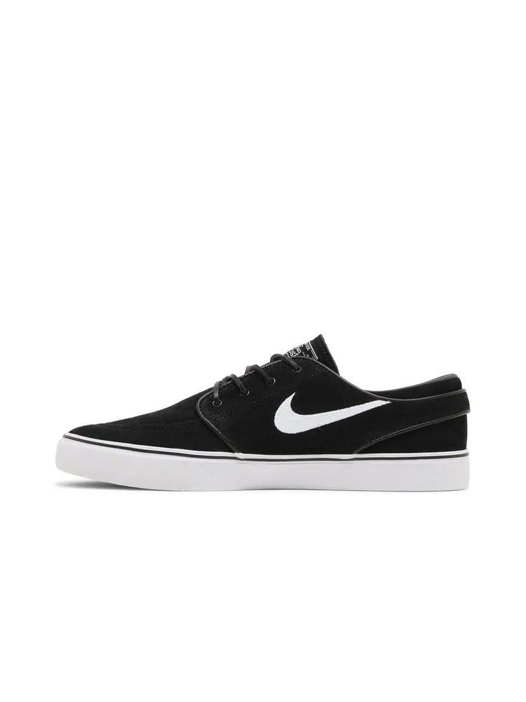 Кроссовки Nike Zoom Stefan Janoski+ SB Black White — изображение 3 из 8, белый