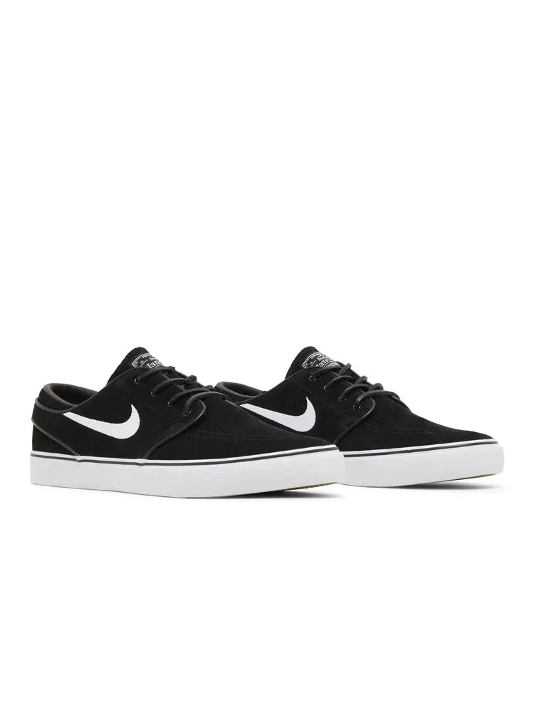 Кроссовки Nike Zoom Stefan Janoski+ SB Black White — изображение 8 из 8, белый