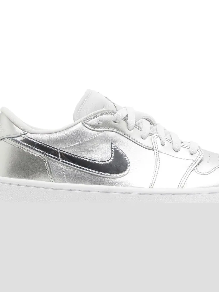 Кроссовки Air Jordan 1 Low Golf 'Gift Giving Pack' — изображение 2 из 4, серебряный