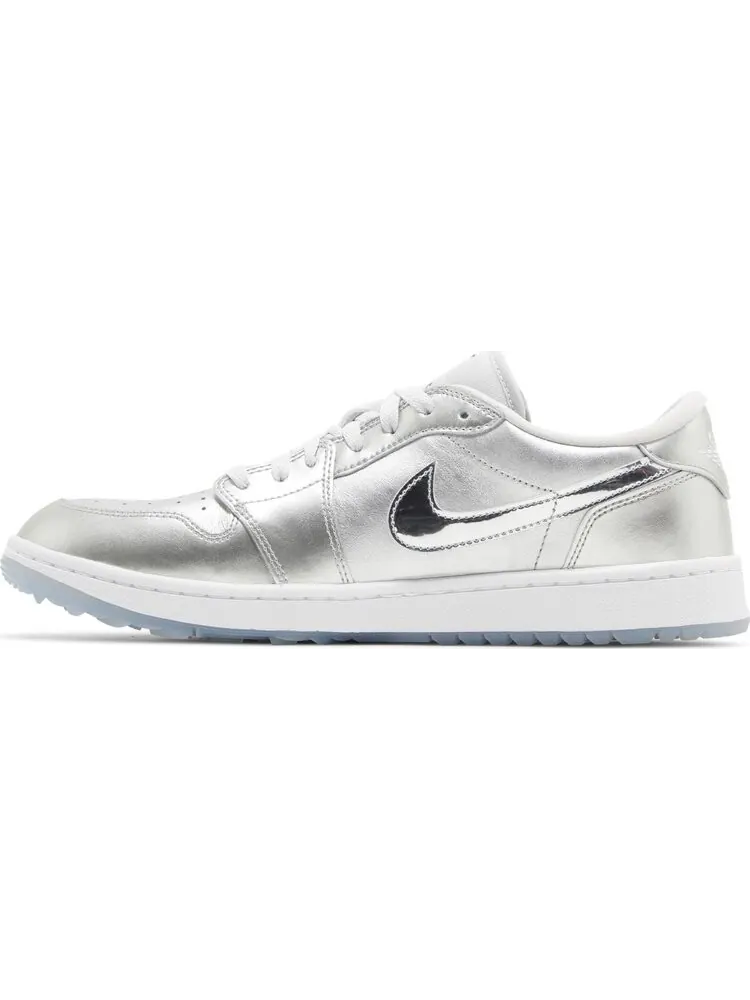 Кроссовки Air Jordan 1 Low Golf 'Gift Giving Pack' — изображение 3 из 4, серебряный