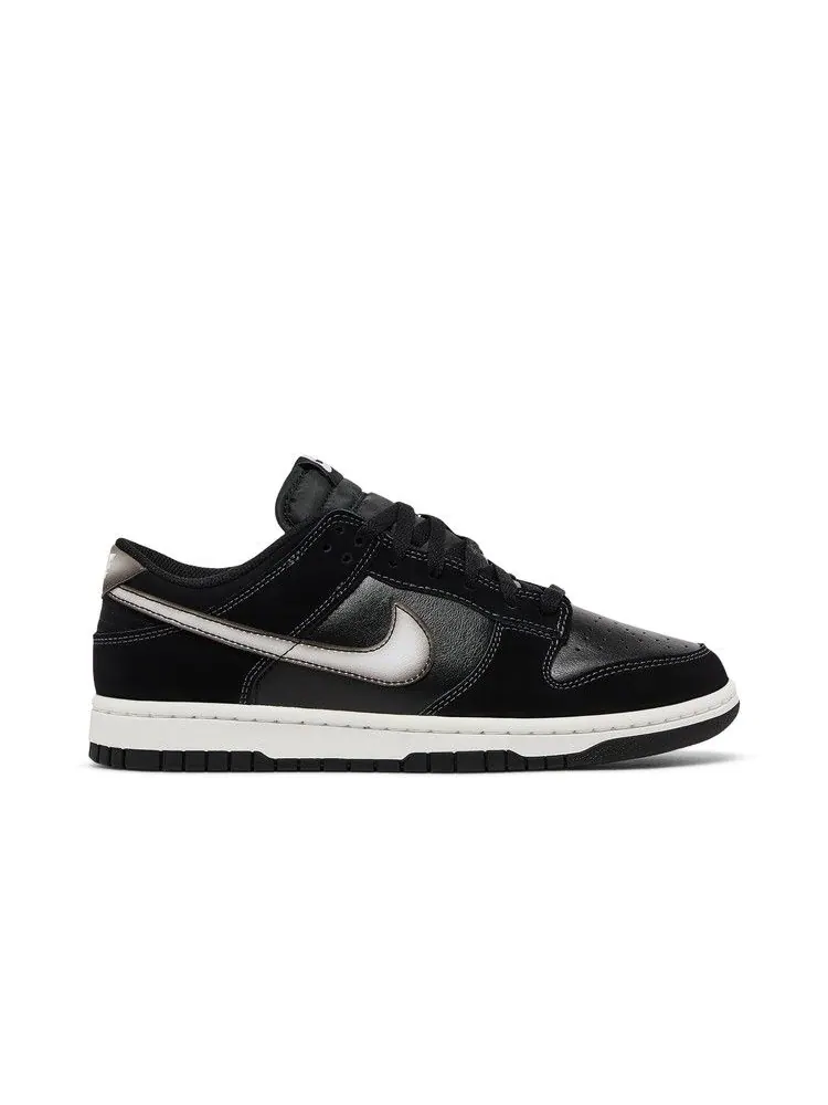 Кроссовки Nike Dunk Low 'Airbrush - Black' — изображение 2 из 9, черный/белый