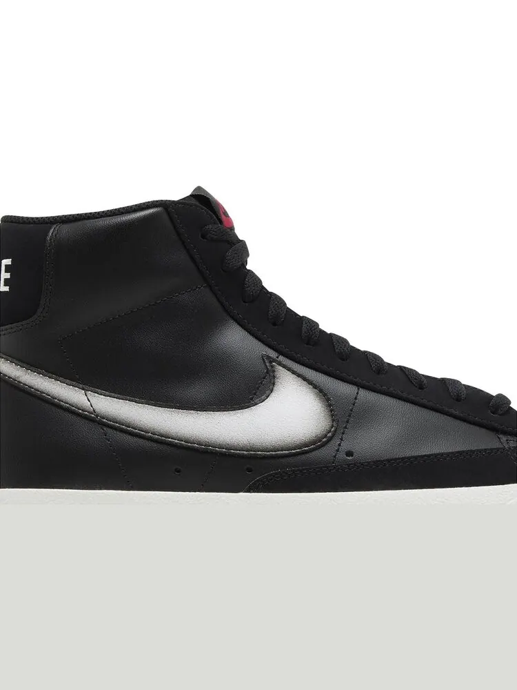 Кроссовки Nike Blazer Mid '77 Vintage 'Airbrush' — изображение 2 из 4, черный