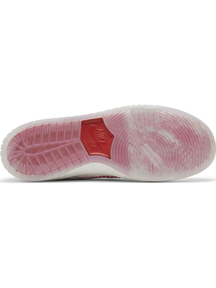 Кроссовки Dunk Low Decon SB 'N7 - Sail University Red' — изображение 4 из 4, белый