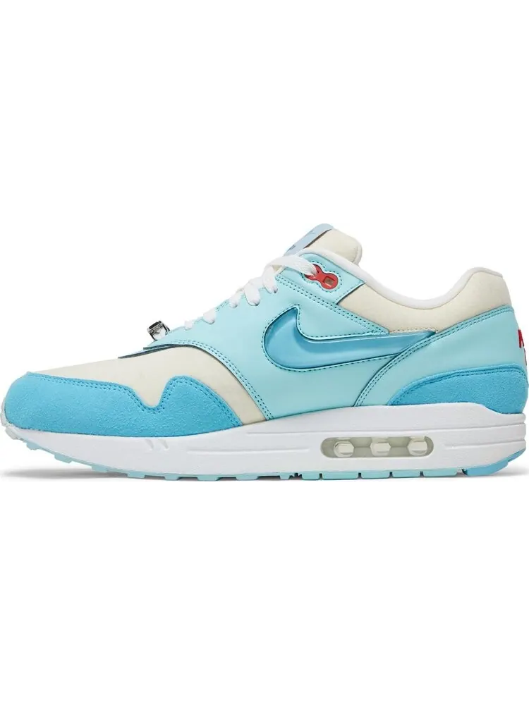 Кроссовки Air Max 1 'Puerto Rico Day - Blue Gale' — изображение 3 из 4, синий