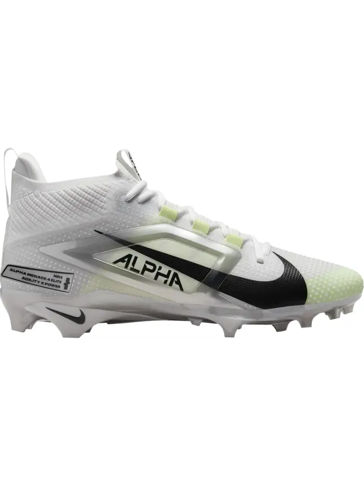 Кроссовки Alpha Menace 4 Elite 'White Black' — изображение 1 из 1, белый