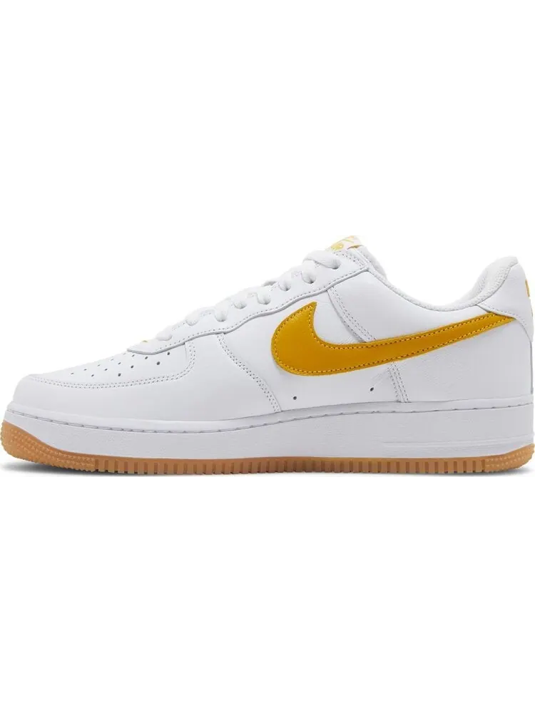 Кроссовки Air Force 1 Low 'Color of the Month - White University Gold' — изображение 3 из 4, белый