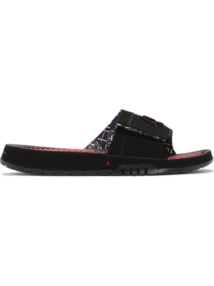 Кроссовки Jordan Hydro 8 Retro Slide 'Playoff' — изображение 1 из 4, черный