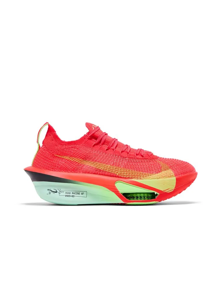 Кроссовки Nike Air Zoom Alphafly NEXT% 3 'Bright Crimson Lime Blast' — изображение 1 из 8, зеленый