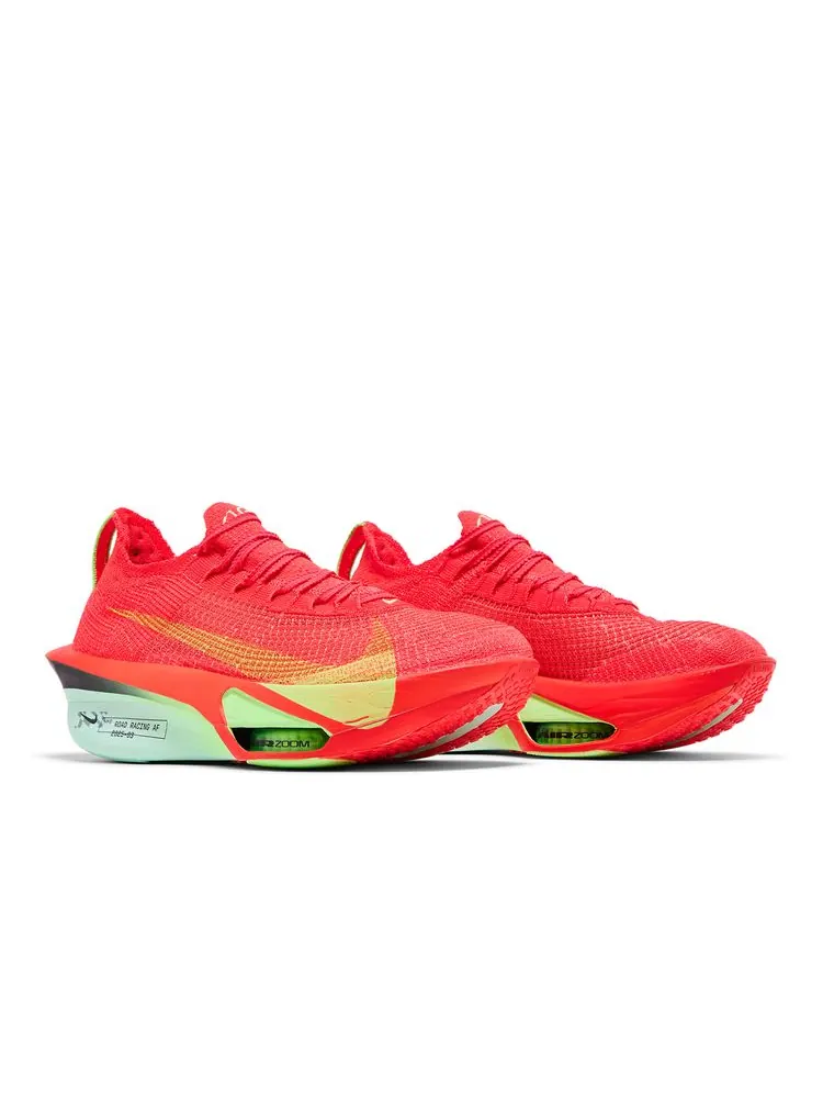 Кроссовки Nike Air Zoom Alphafly NEXT% 3 'Bright Crimson Lime Blast' — изображение 8 из 8, зеленый