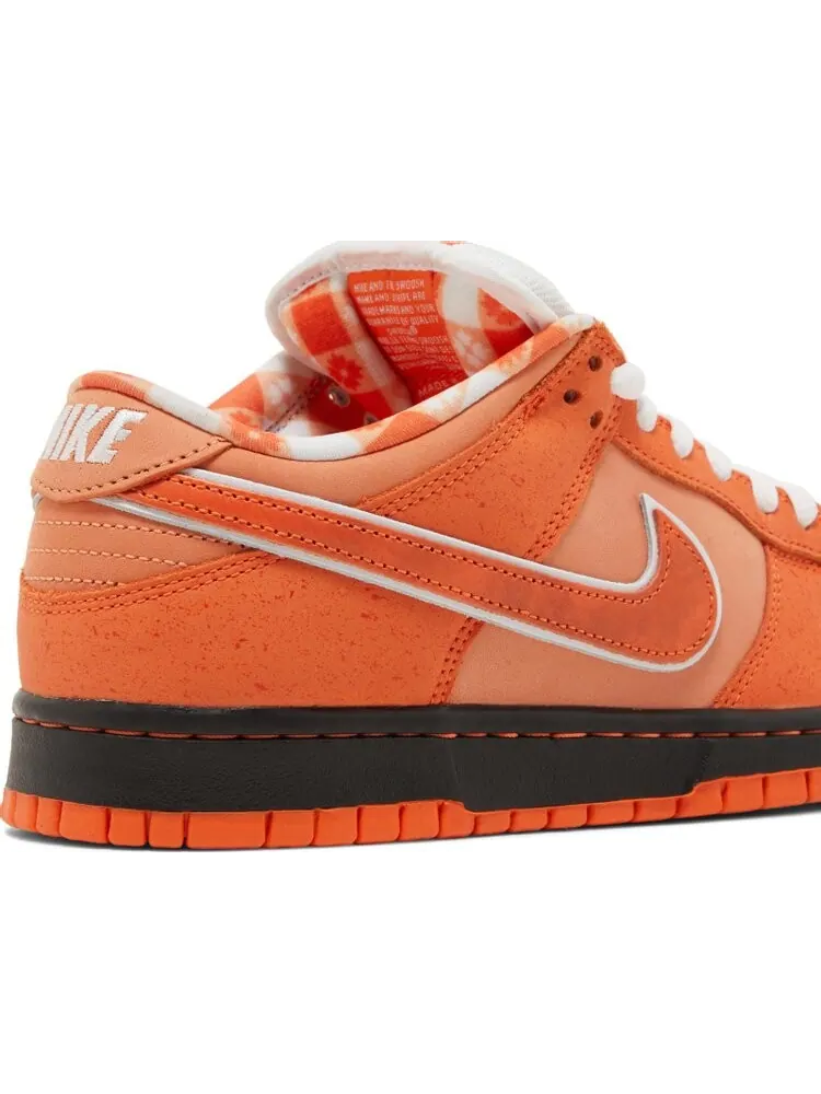 Кроссовки Nike Concepts x Dunk Low SB 'Orange Lobster' — изображение 10 из 10, оранжевый