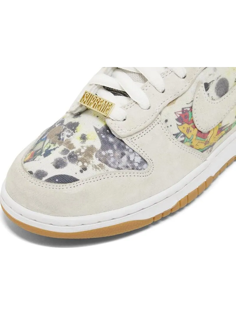 Кроссовки Nike Dunk High SB х Supreme 'Rammellzee' — изображение 5 из 6, белый/мультиколор