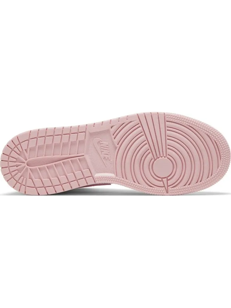 Кроссовки Air Jordan 1 Mid GS 'Fierce Pink' — изображение 4 из 4, розовый