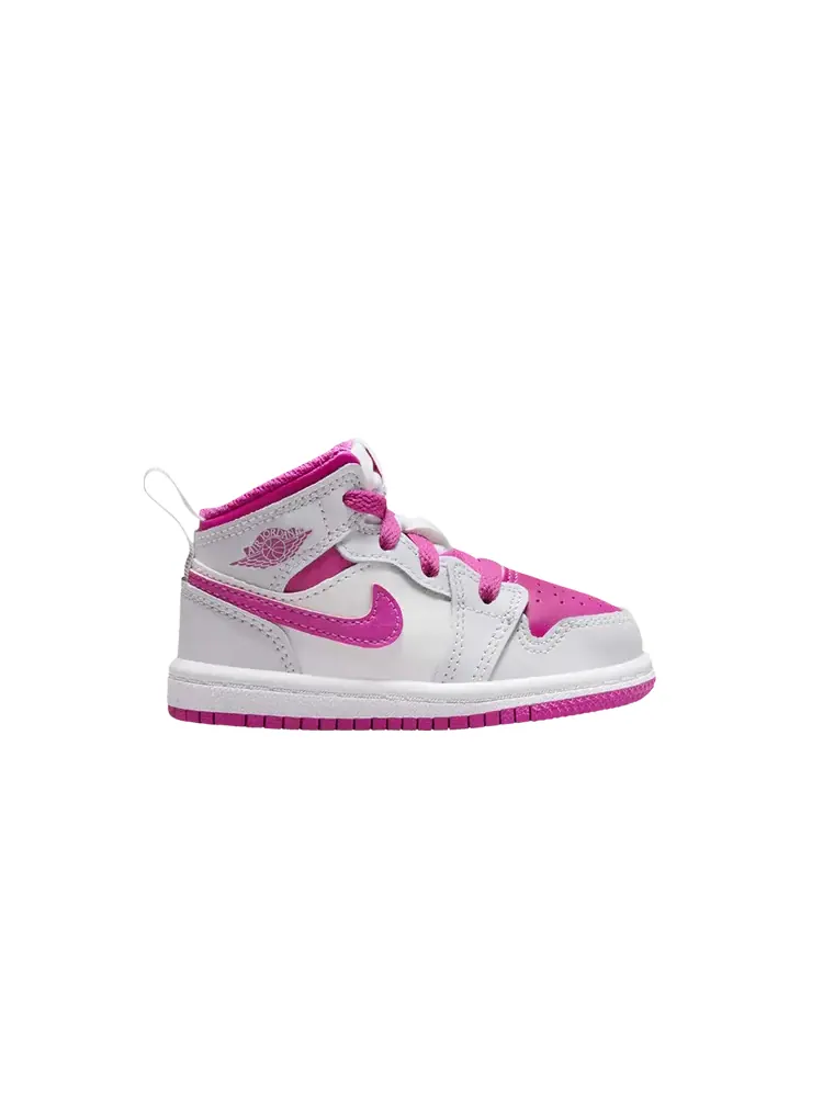 Кроссовки Air Jordan 1 Mid TD — изображение 1 из 1, розовый