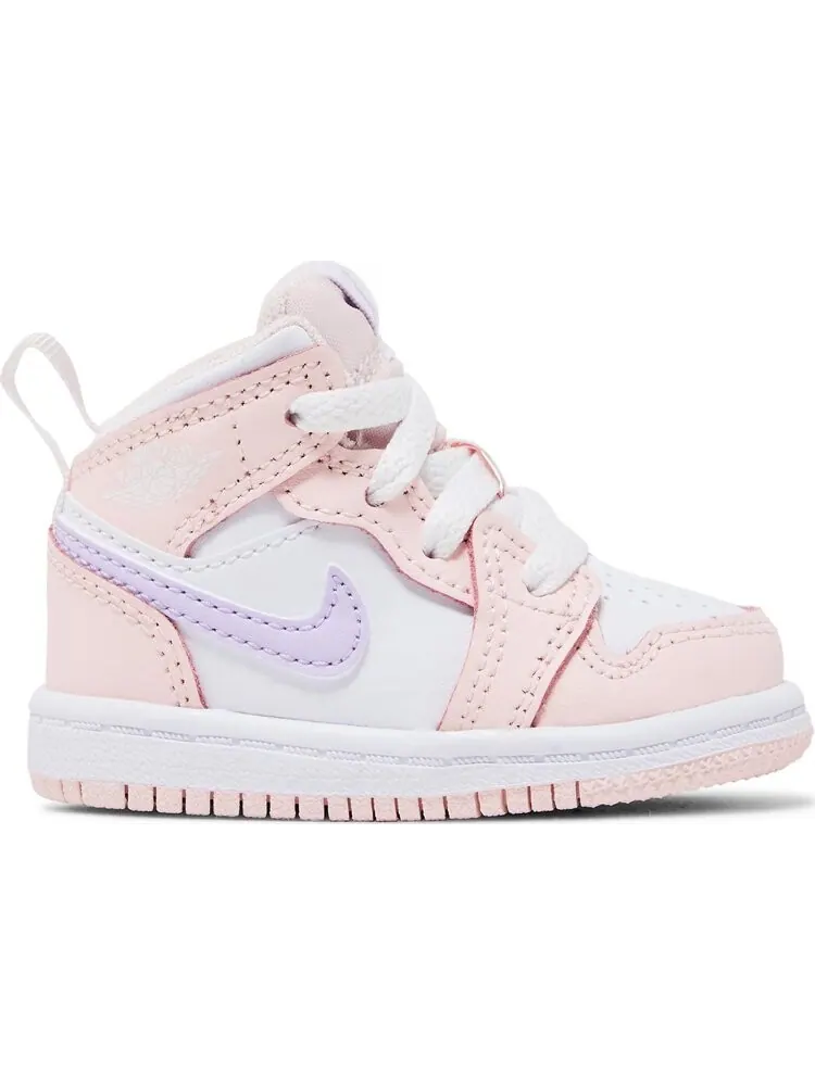 Кроссовки Air Jordan 1 Mid TD 'Pink Wash' — изображение 1 из 4, розовый
