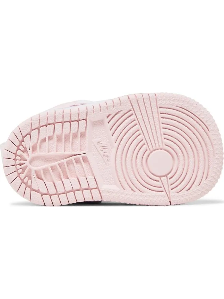 Кроссовки Air Jordan 1 Mid TD 'Pink Wash' — изображение 4 из 4, розовый