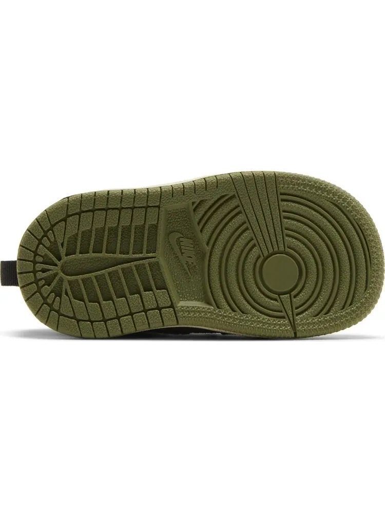 Кроссовки Air Jordan 1 Mid SE Craft TD 'Anthracite Light Olive' — изображение 4 из 4, черный