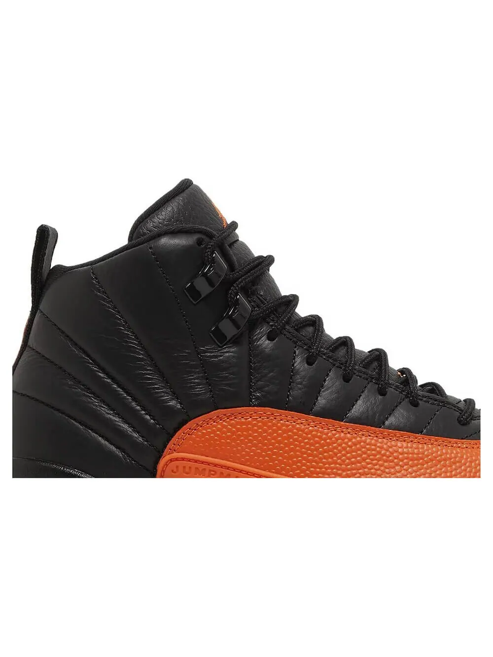 Кроссовки Nike Wmns Air Jordan 12 Retro Brilliant Orange — изображение 5 из 8, черный/оранжевый