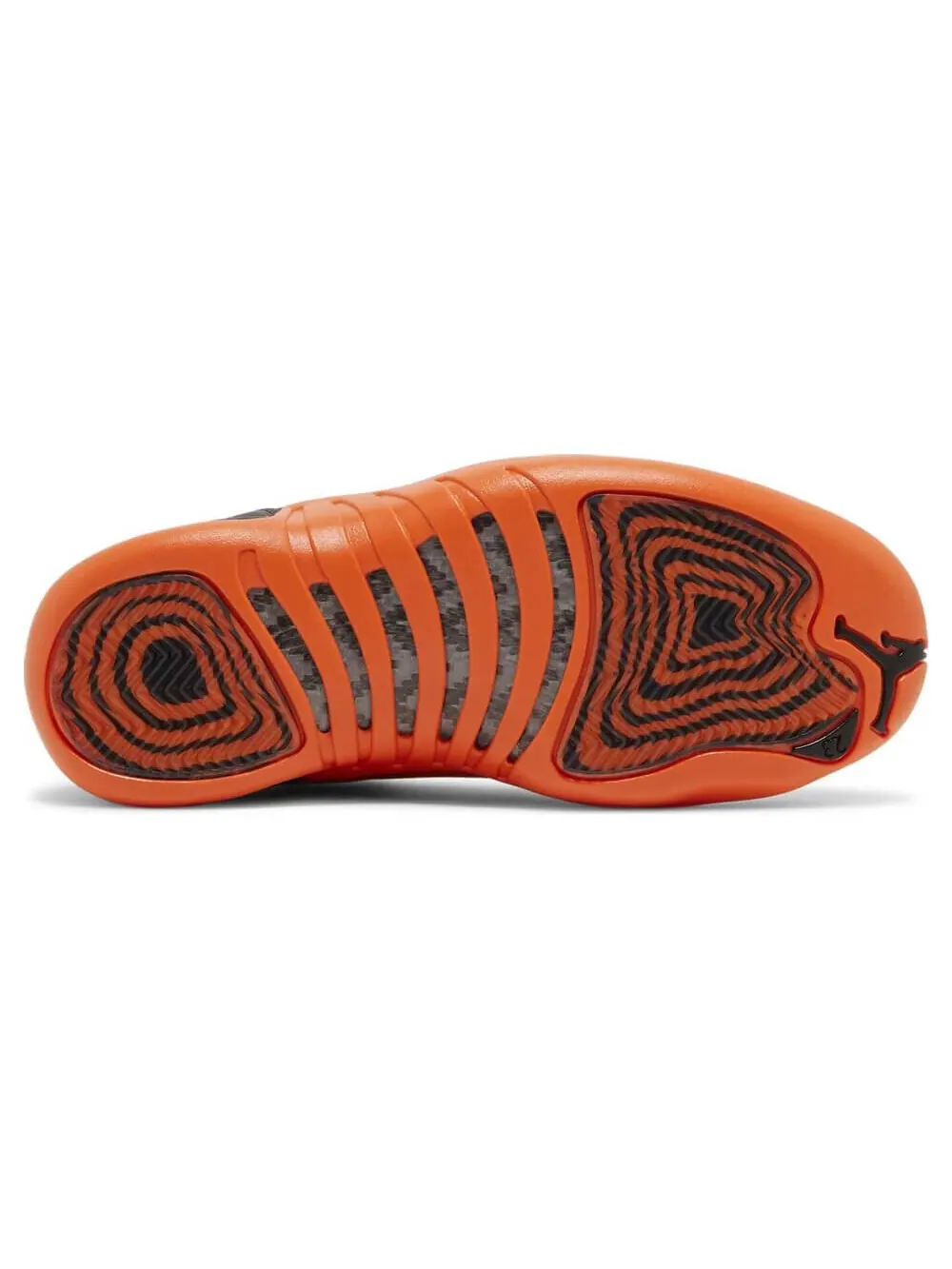 Кроссовки Nike Wmns Air Jordan 12 Retro Brilliant Orange — изображение 7 из 8, черный/оранжевый
