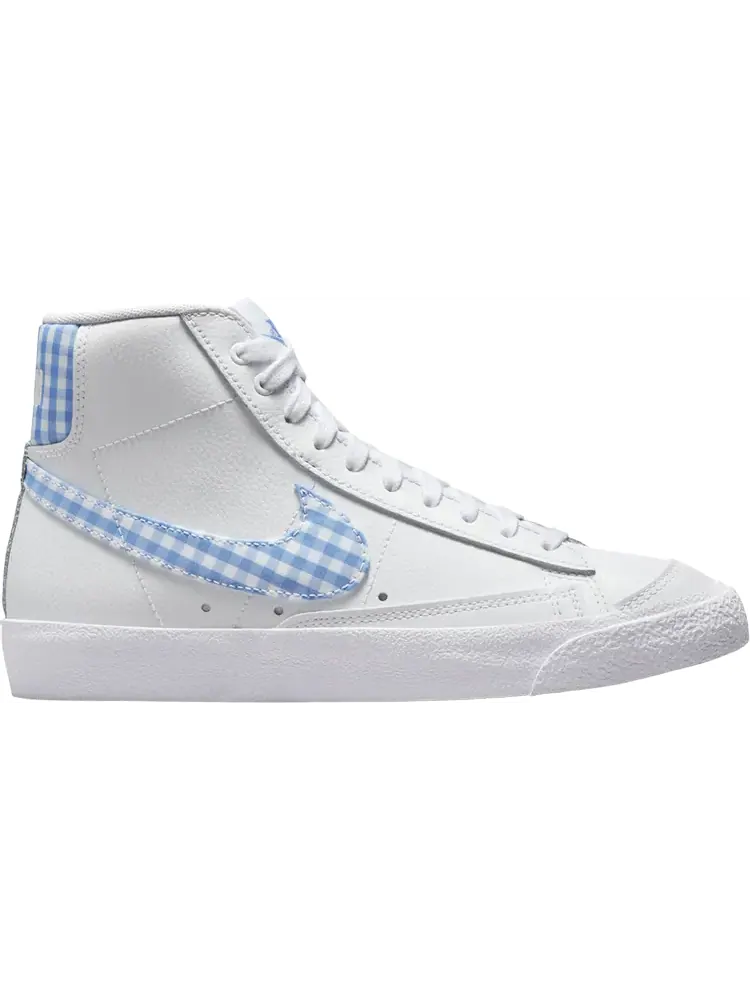Кроссовки Wmns Blazer Mid '77 'University Blue Gingham' — изображение 1 из 1, белый