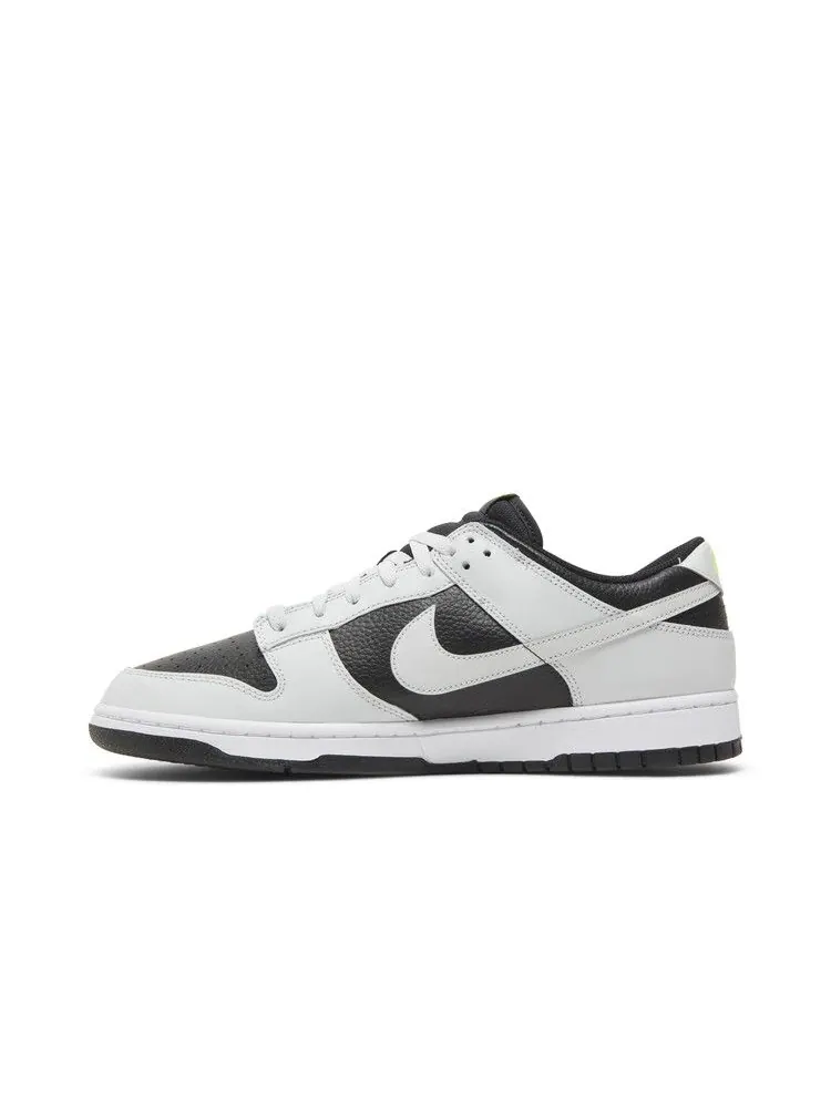 Кроссовки Nike Dunk Low 'Reverse Panda Neon' — изображение 4 из 9, черный//белый