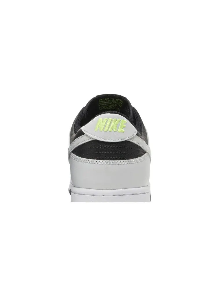 Кроссовки Nike Dunk Low 'Reverse Panda Neon' — изображение 8 из 9, черный//белый