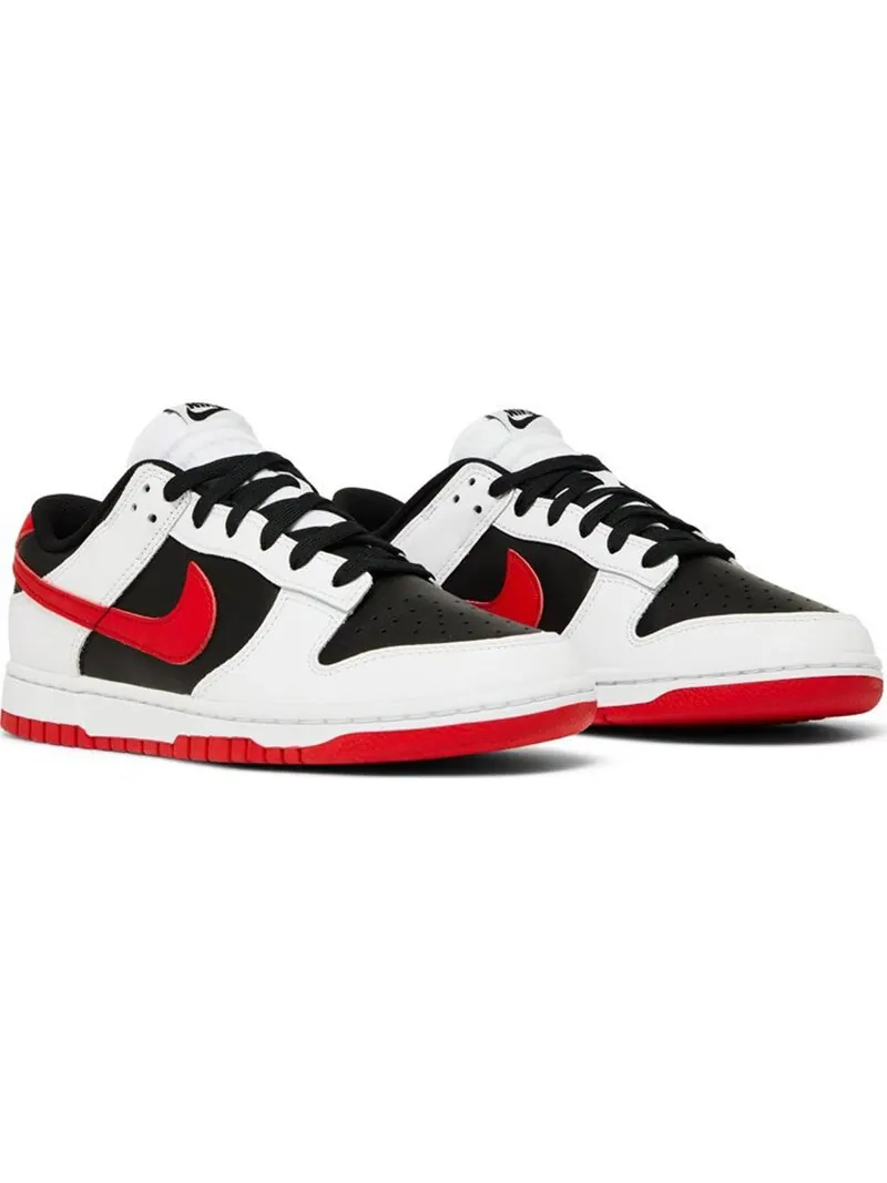Кроссовки Nike Dunk Low — изображение 2 из 4, белый/черный/красный