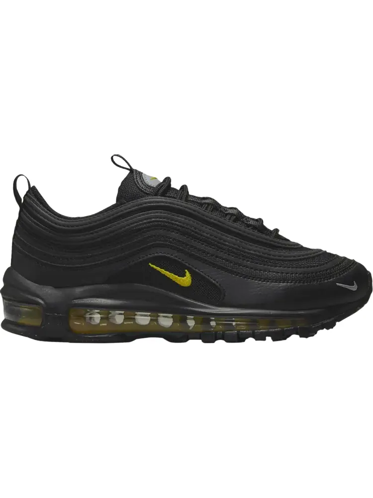 Кроссовки Air Max 97 GS 'Black University Gold' — изображение 1 из 1, черный