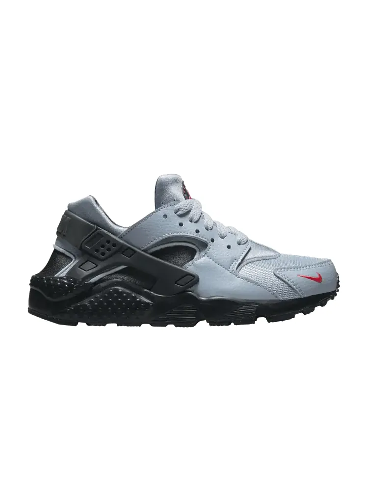 Кроссовки Nike Huarache Run GS 'Wolf Grey Black' — изображение 1 из 1, серый///черный