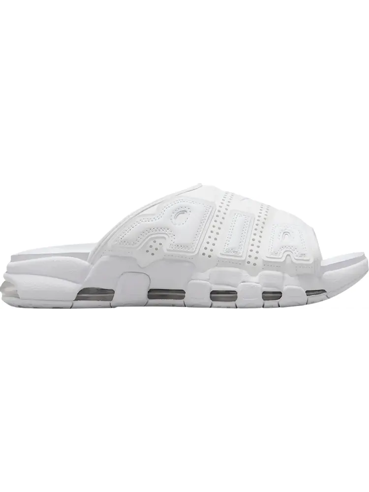 Кроссовки Air More Uptempo Slide 'Triple White' — изображение 1 из 1, белый