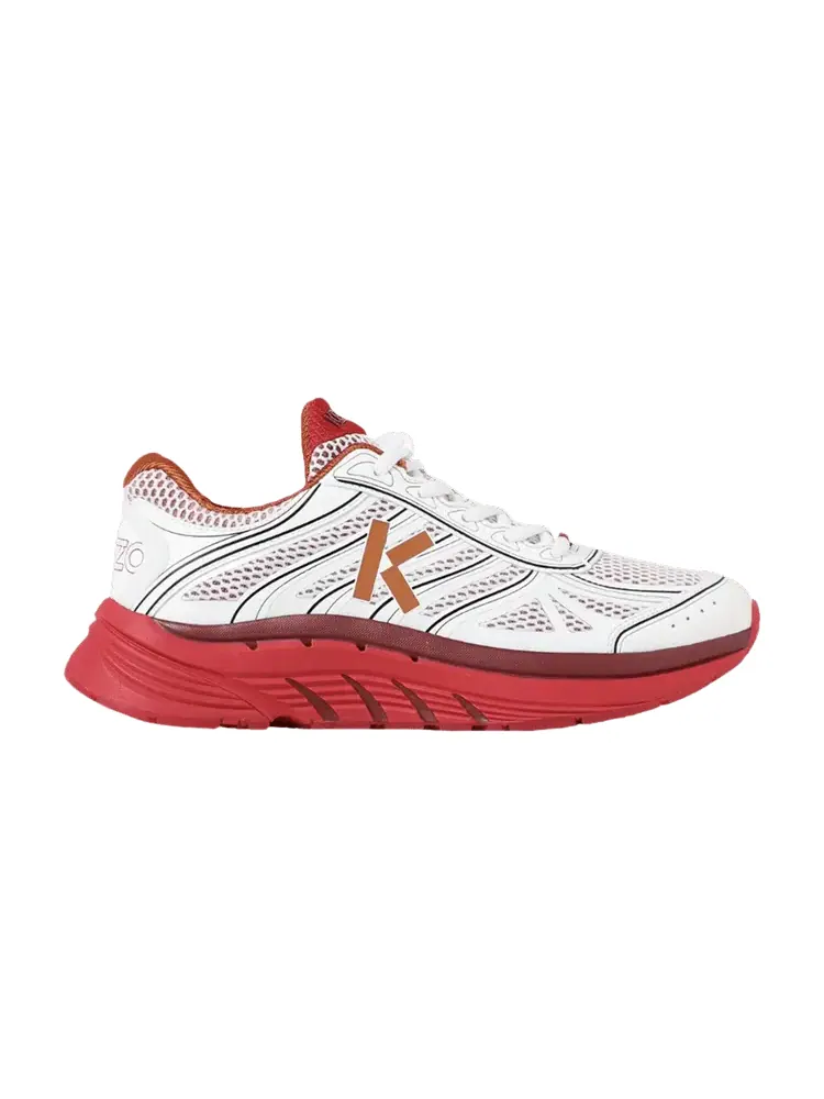 Кроссовки Kenzo Pace Trainer White Medium Red — изображение 1 из 1, белый красный