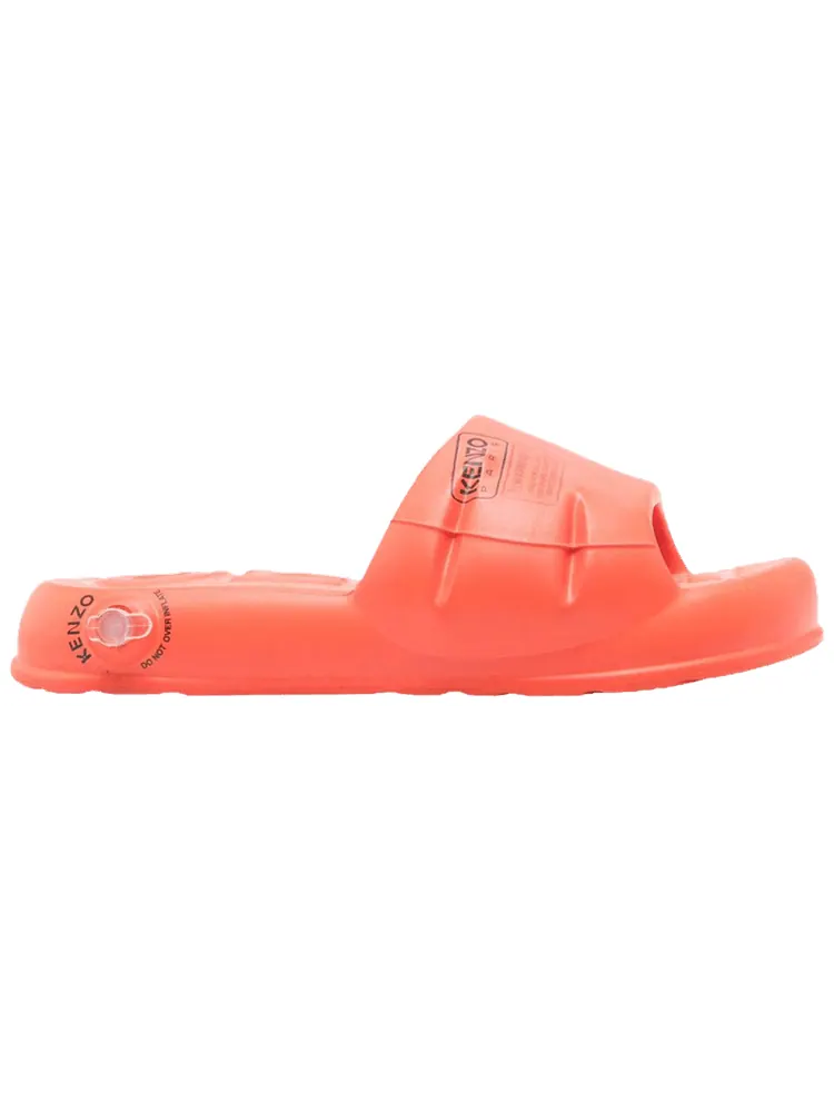 Шлепанцы Kenzo Splash Slide 'Deep Orange' — изображение 1 из 1, глубокий оранжевый
