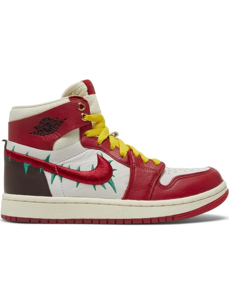 Кроссовки Teyana Taylor x Wmns Air Jordan 1 High Zoom Comfort 2 'A Rose From Harlem' — изображение 1 из 4, красный
