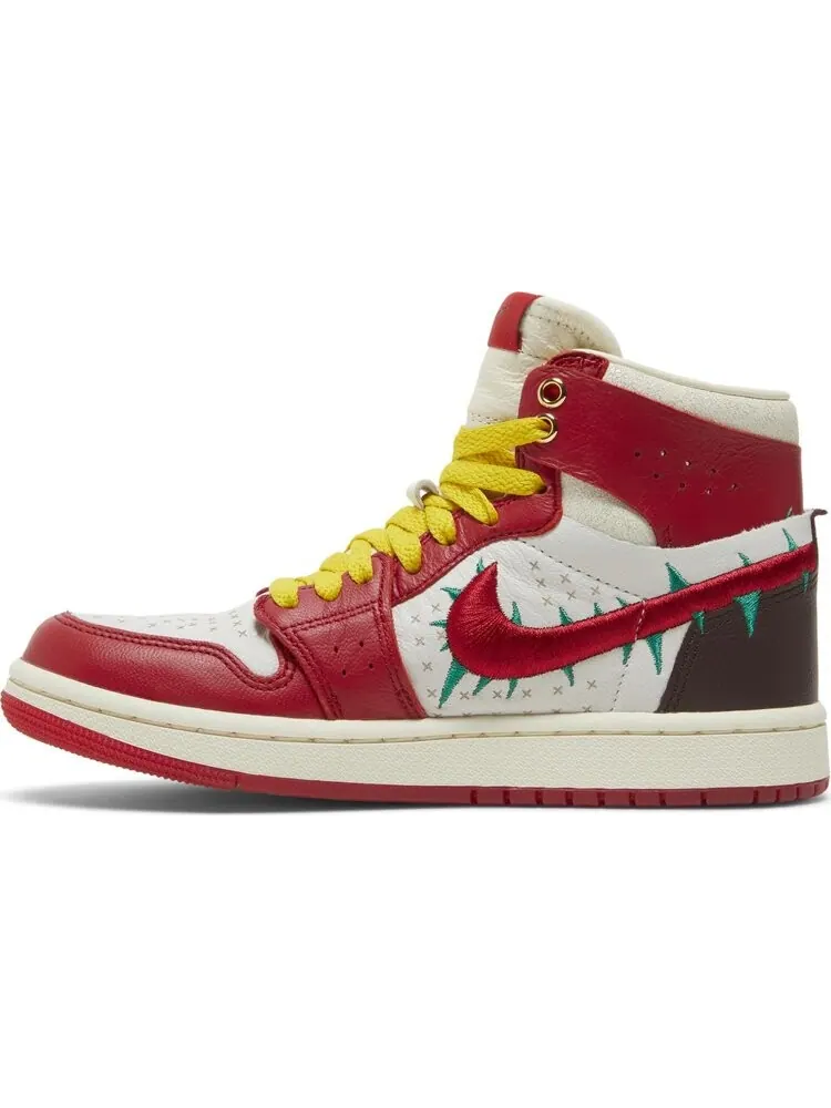Кроссовки Teyana Taylor x Wmns Air Jordan 1 High Zoom Comfort 2 'A Rose From Harlem' — изображение 3 из 4, красный
