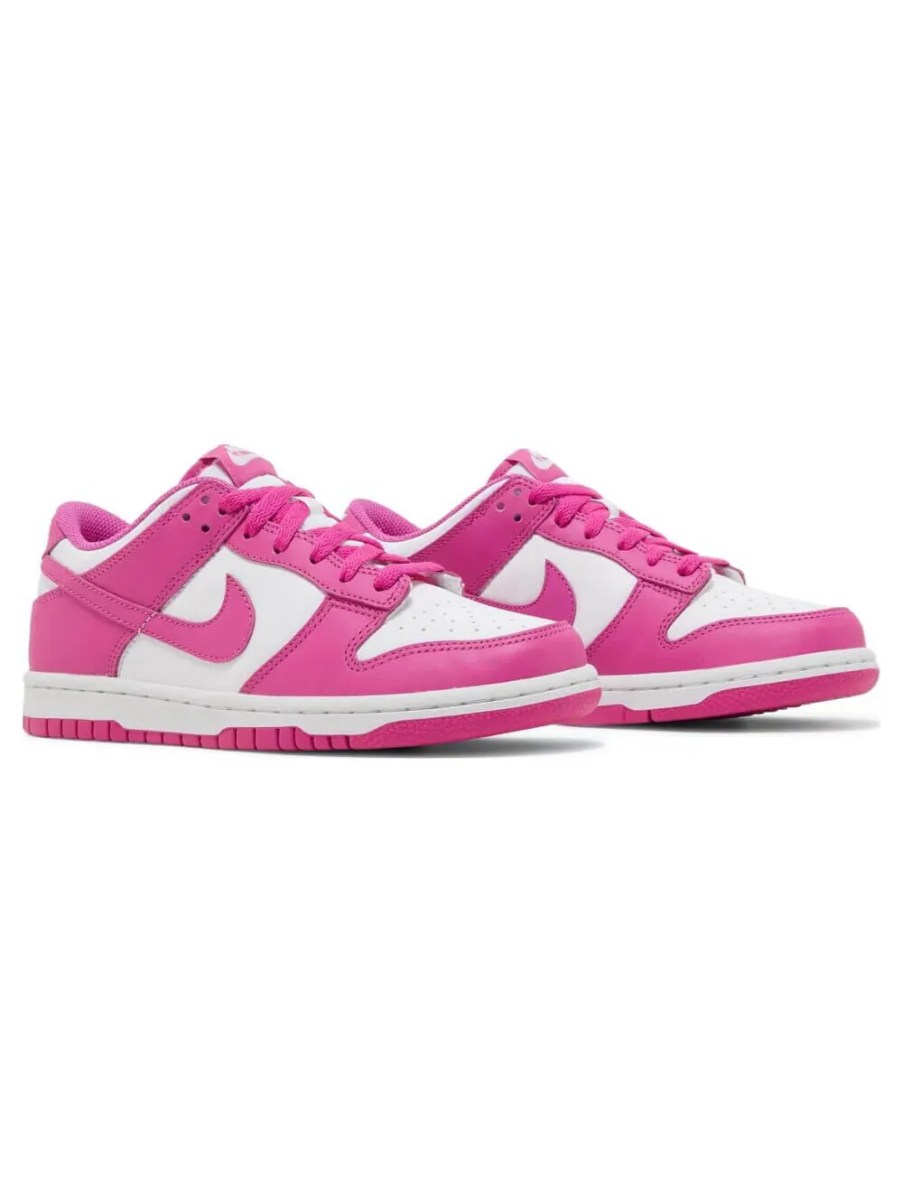 Кроссовки Nike Dunk Low GS Active Fuchsia — изображение 3 из 8, розовый