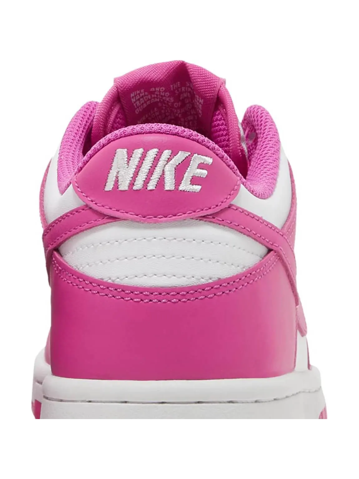 Кроссовки Nike Dunk Low GS Active Fuchsia — изображение 6 из 8, розовый