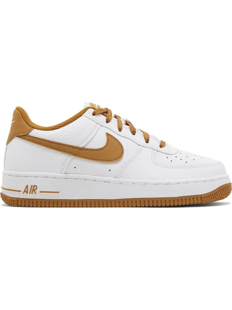 Кроссовки Air Force 1 GS 'White Desert Ochre' — изображение 1 из 4, белый