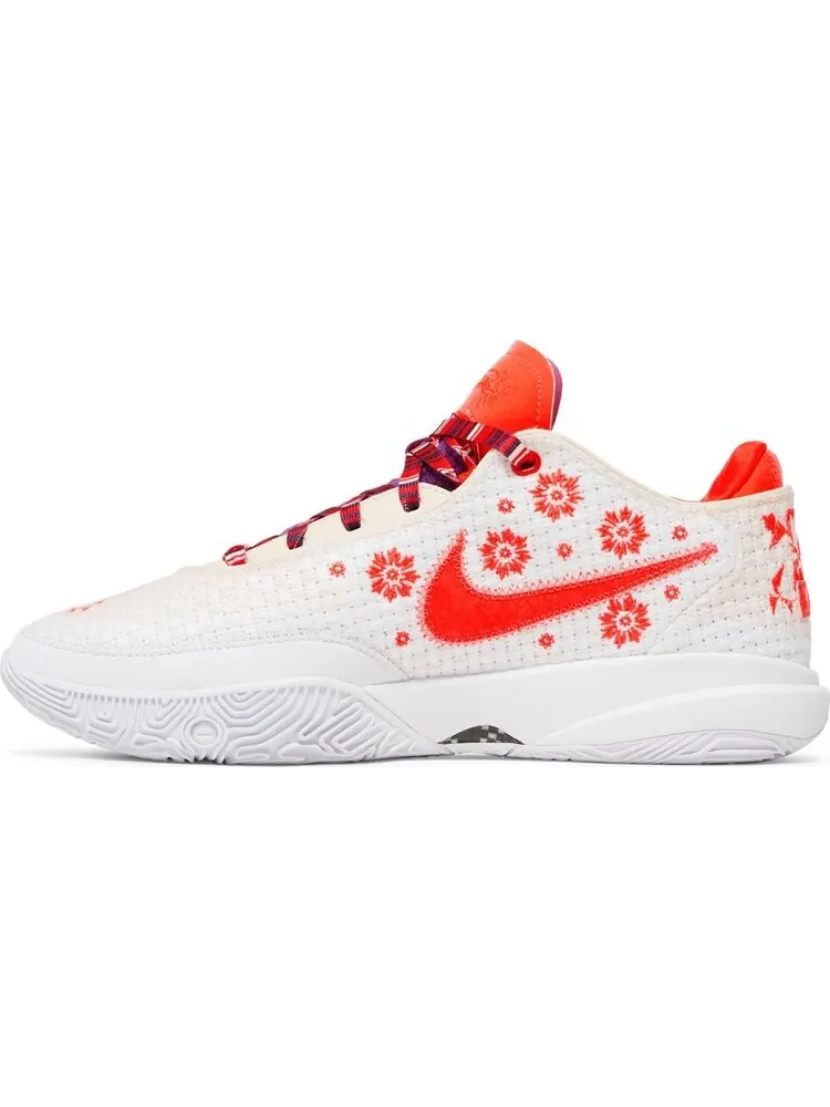 Кроссовки Mimi Plange x LeBron 20 Premium EP 'Ceremony' — изображение 3 из 4, оранжевый