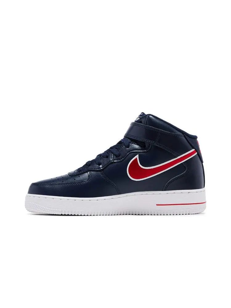 Кроссовки Nike Wmns Air Force 1 '07 Mid 'Houston Comets Four Peat' — изображение 4 из 9, белый/серый/красный