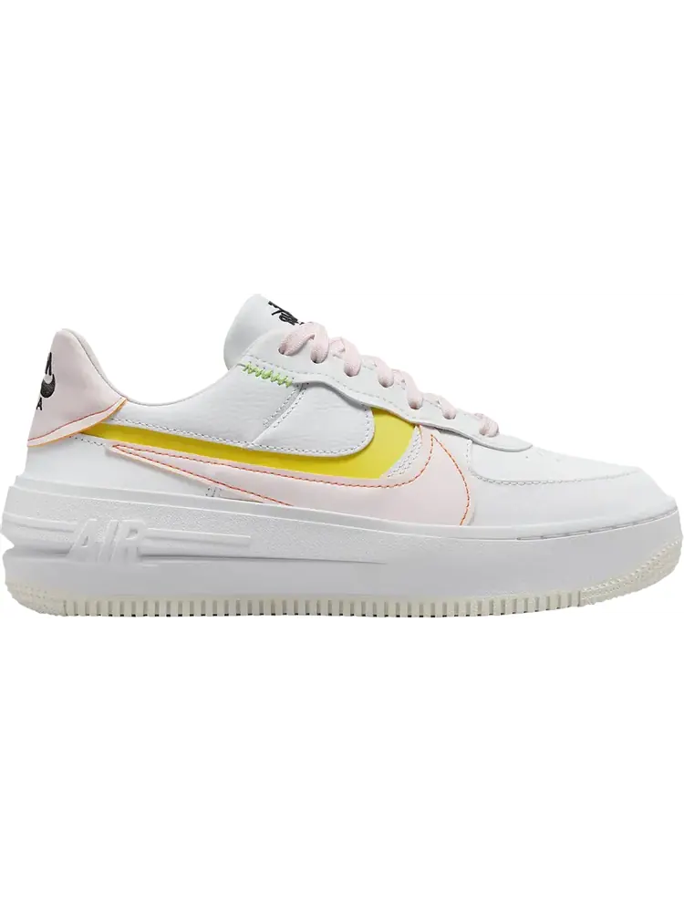 Кроссовки Wmns Air Force 1 PLT.AF.ORM 'White Pearl Pink' — изображение 1 из 1, белый