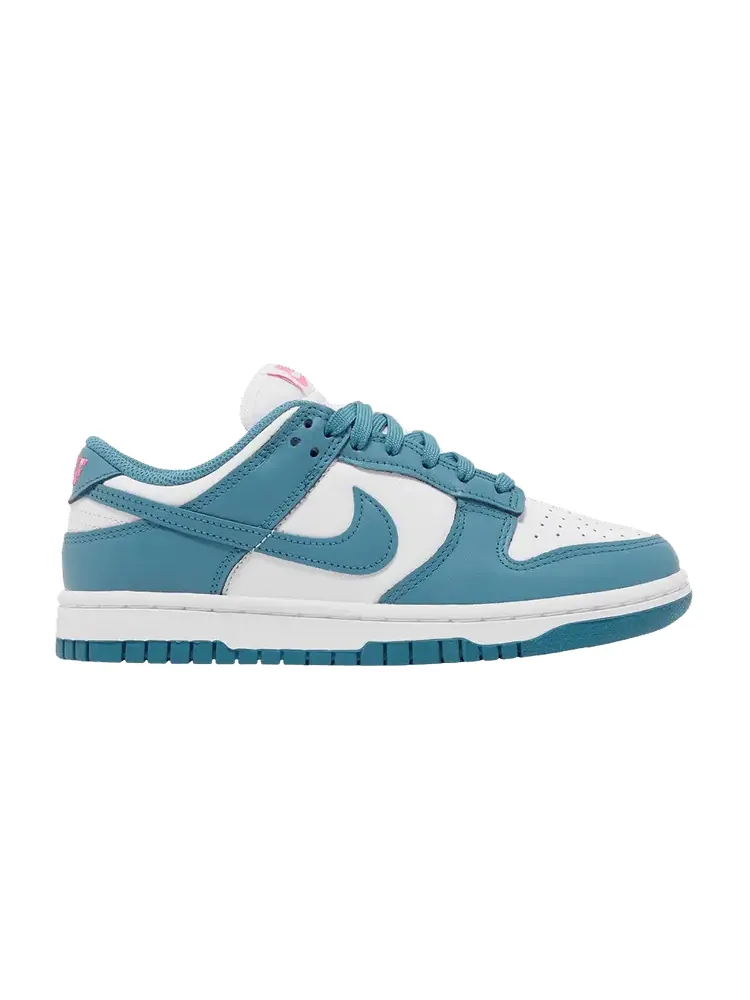 Кроссовки Nike Wmns Dunk Low 'Noise Aqua' — изображение 1 из 9, белый/голубой