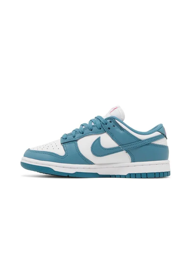 Кроссовки Nike Wmns Dunk Low 'Noise Aqua' — изображение 4 из 9, белый/голубой