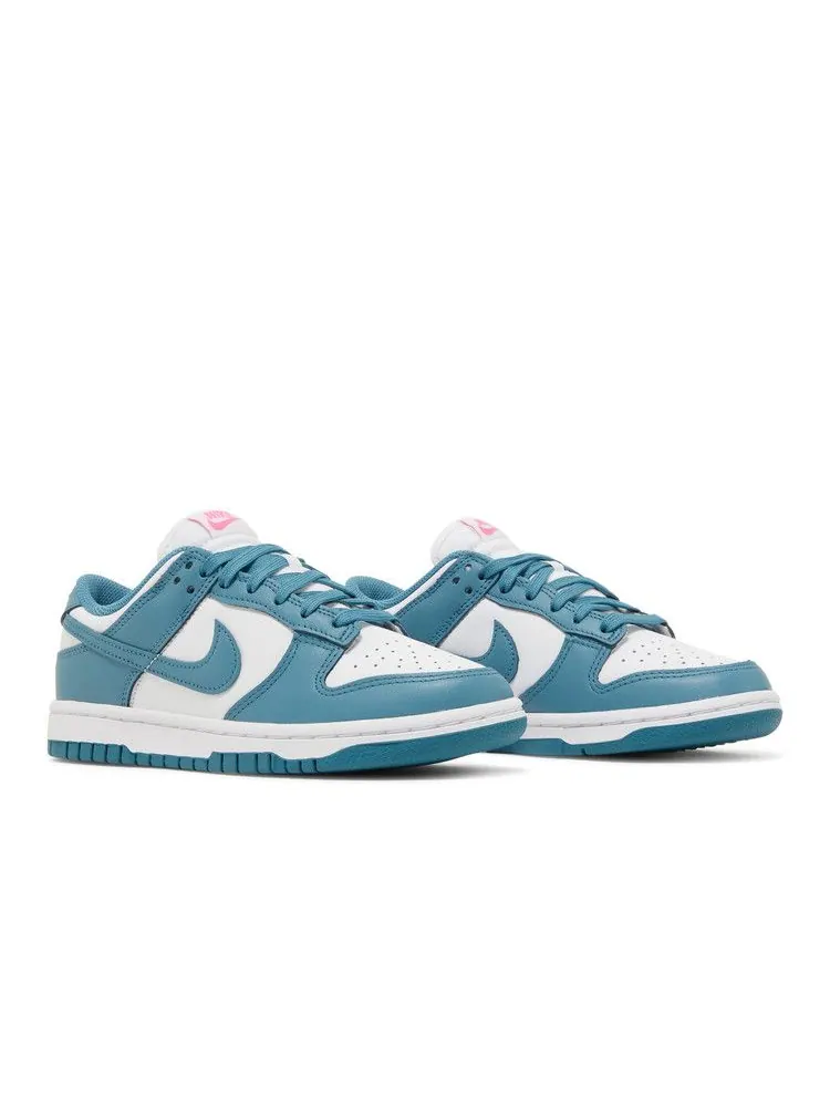 Кроссовки Nike Wmns Dunk Low 'Noise Aqua' — изображение 9 из 9, белый/голубой
