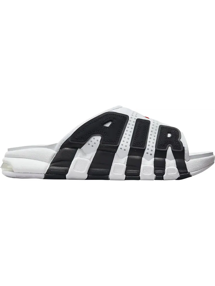 Кроссовки Wmns Air More Uptempo Slide 'White Black Red' — изображение 1 из 1, белый