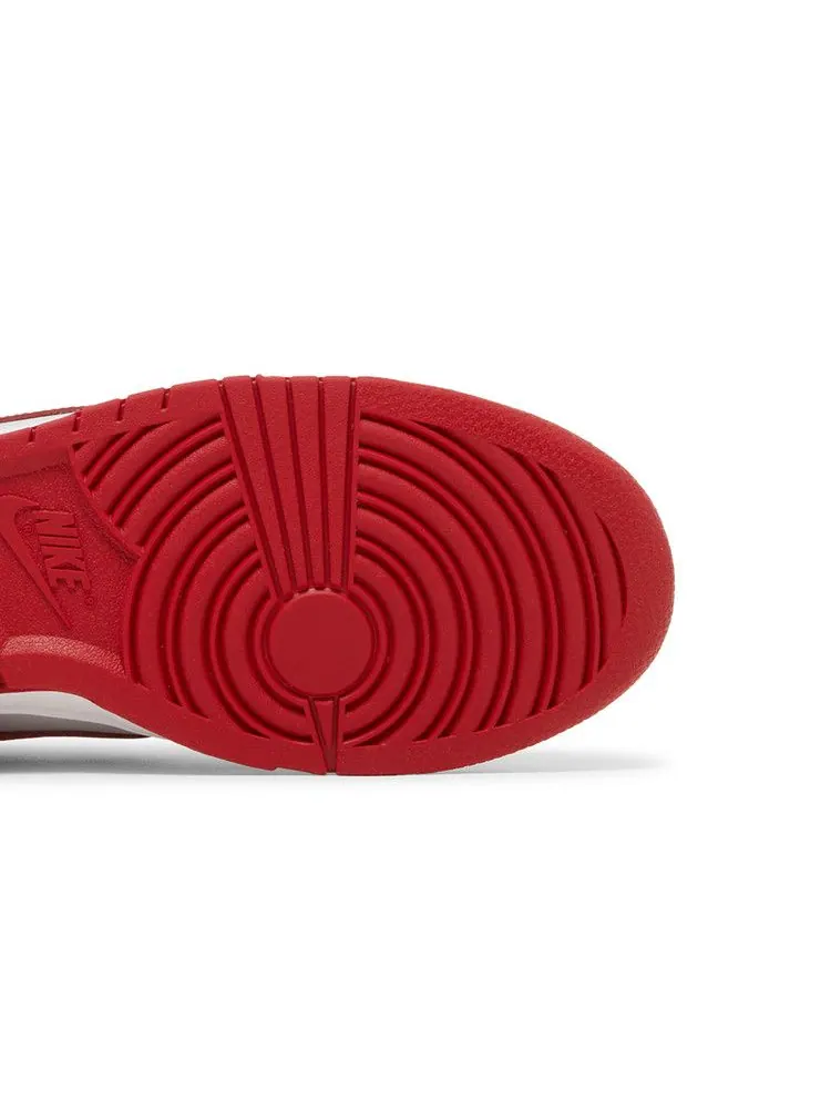 Кроссовки Nike Dunk Low 'Vast Grey Varsity Red' — изображение 6 из 9, серый/красный/белый